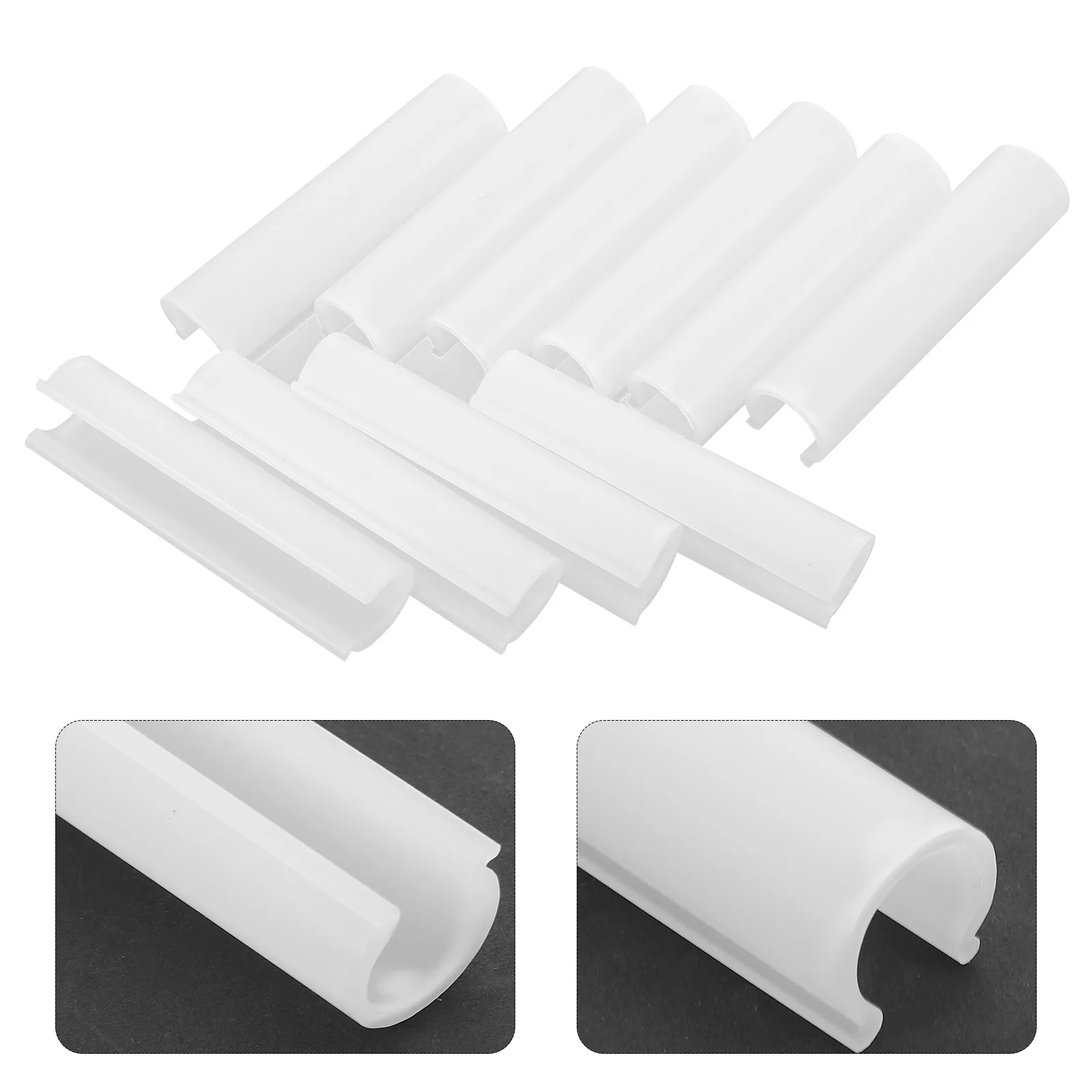16pcs PVC Pipe Clamps High Temp Resistant Greenhouse Film Cold Frame PP Clips Sheeting Garden Accessories Plant Cover Durable
16pcs PVC Pipe Clamps High Temp Resistant Greenhouse Film Cold Frame PP Clips Sheeting Garden Accessories Plant Cover Durable