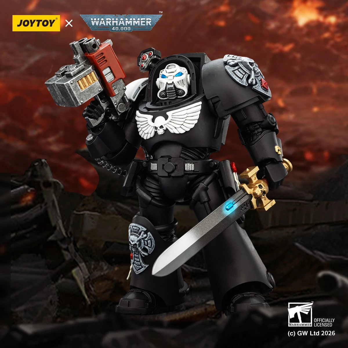 JOYTOY Warhammer 40K 1/18 Animation Figure Raven Guard Terminator 3PCS
JOYTOY Warhammer 40K 1/18 Animation Figure Raven Guard Terminator 3PCS