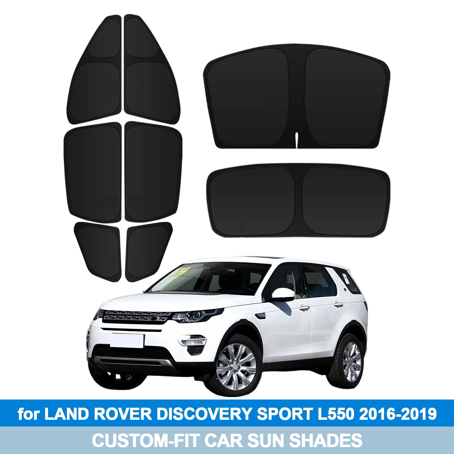 For LAND ROVER DISCOVERY SPORT L550 2016-2019 Windshield Sun Shade Side Window Shades Cover Sun Visor Shield Privacy Protection
For LAND ROVER DISCOVERY SPORT L550 2016-2019 Windshield Sun Shade Side Window Shades Cover Sun Visor Shield Privacy Protection