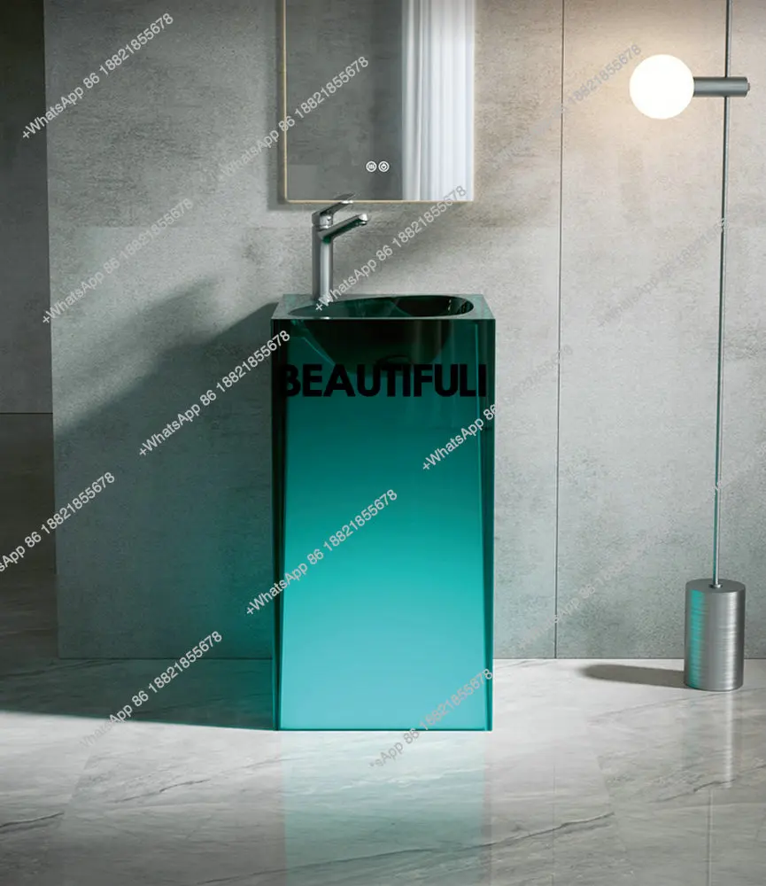 Современный простой стиль, цветная прозрачная раковина из смолы, встроенный напольный умывальник, для отеля, ванной комнаты
Современный простой стиль, цветная прозрачная раковина из смолы, встроенный напольный умывальник, для отеля, ванной комнаты
