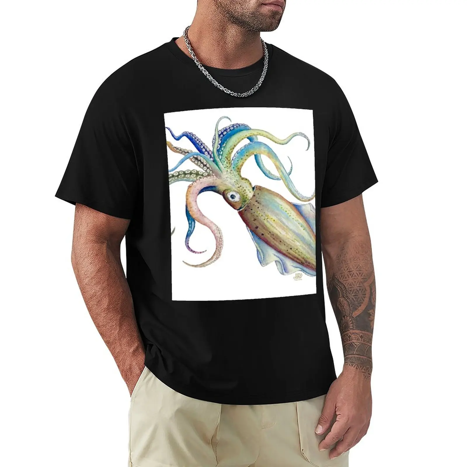 Rainbow Squid Sleeveless Top Oversized t-shirt boys animal print shirt tees mens vintage t shirts
Rainbow Squid Sleeveless Top Oversized t-shirt boys animal print shirt tees mens vintage t shirts