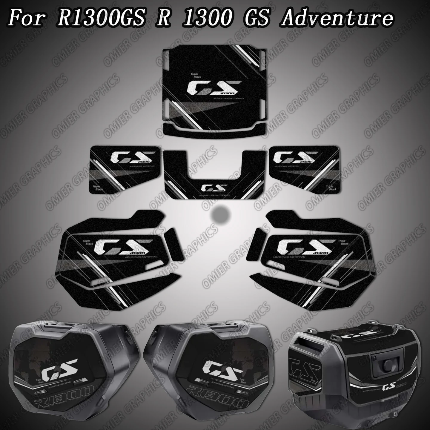Motorcycle Accessories Suitcase Kit Protect Stickers Tail Box Scratch Resistant Decals For R1300GS R 1300 GS ADV
Motorcycle Accessories Suitcase Kit Protect Stickers Tail Box Scratch Resistant Decals For R1300GS R 1300 GS ADV