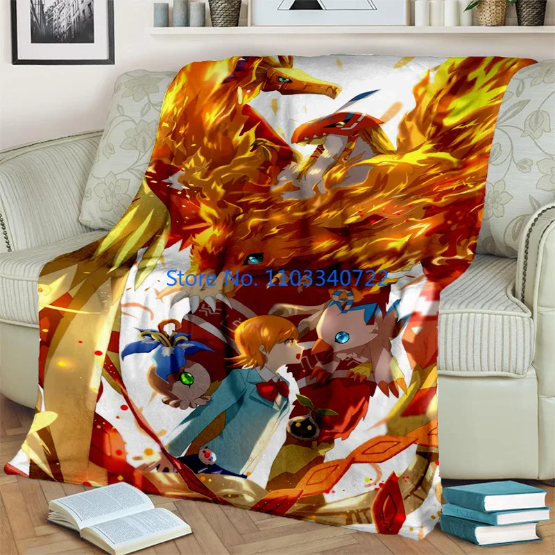 3D Приключения Digimon, мультяшное одеяло с монстром, плед для кровати, дивана, одеяла для сна 150x200 см, праздничный подарок для мальчиков и девочек
3D Приключения Digimon, мультяшное одеяло с монстром, плед для кровати, дивана, одеяла для сна 150x200 см, праздничный подарок для мальчиков и девочек