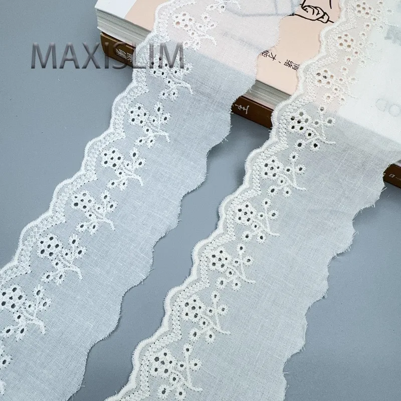 Factory Stock 6cm Cotton Embroidery Lace Lace Children's Home Sleepwear Soft Decoration Skirt Collar Accessories
Factory Stock 6cm Cotton Embroidery Lace Lace Children's Home Sleepwear Soft Decoration Skirt Collar Accessories