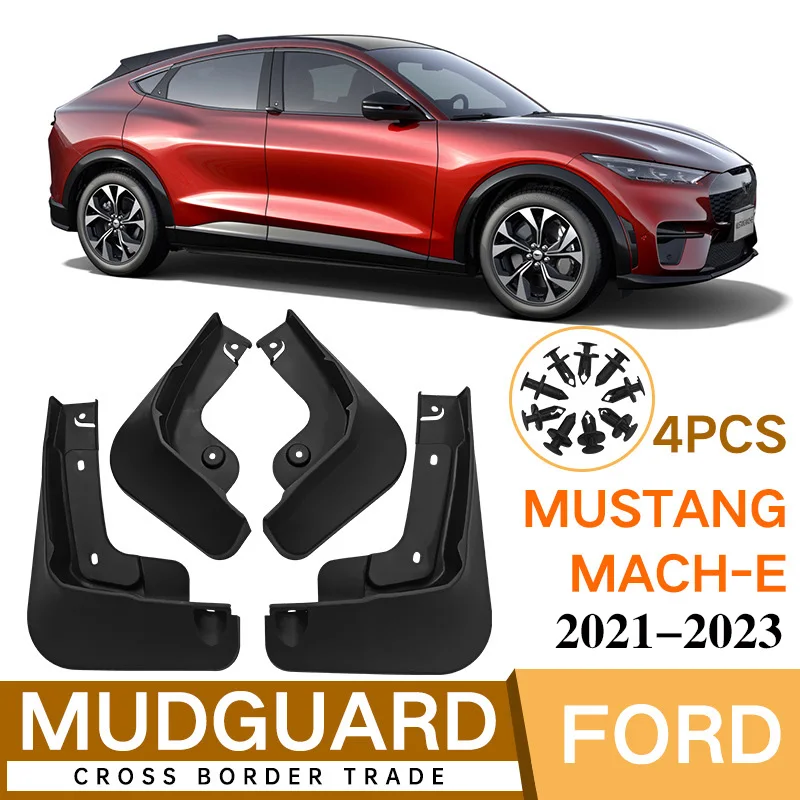 Mud Flaps For Ford Mustang Mach e Mach-e 2021-2023 Splash Guards Fender MudFlaps Front Rear Mudguards Car Accessories
Mud Flaps For Ford Mustang Mach e Mach-e 2021-2023 Splash Guards Fender MudFlaps Front Rear Mudguards Car Accessories