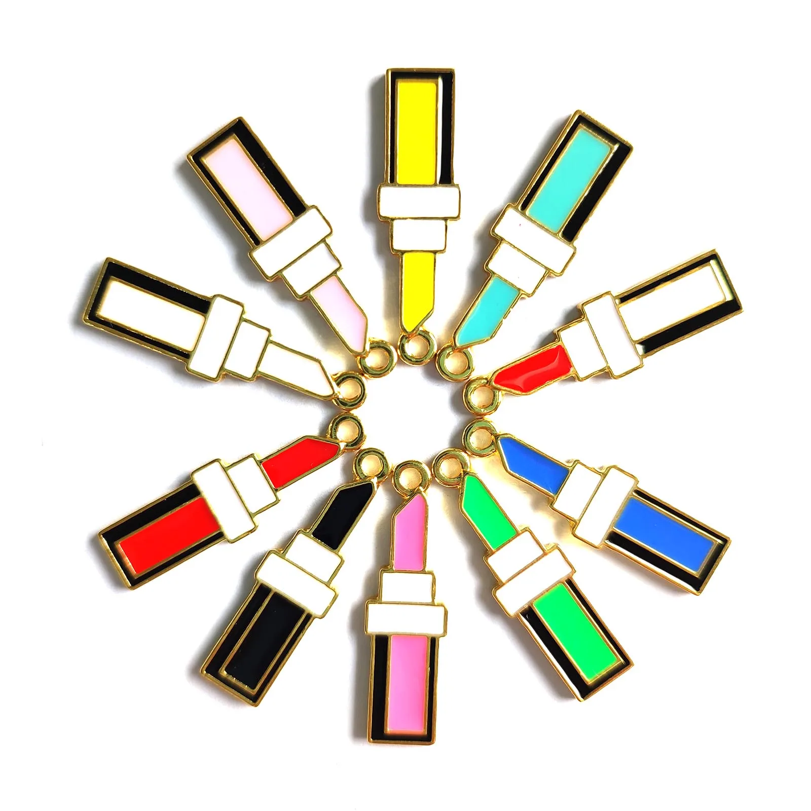 10Pcs Drop Oil Red Lipstick Pendant Charms For Women Necklace Bracelets Jewelry Making Accessories LP0018-LP0019
10Pcs Drop Oil Red Lipstick Pendant Charms For Women Necklace Bracelets Jewelry Making Accessories LP0018-LP0019