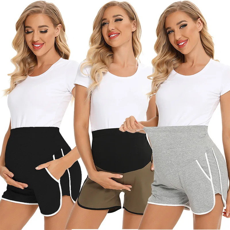 Summer Maternity Sweat Shorts 2025 High Waist Shorts Lounge Casual Curved Slit with Pockets Loose Women Sport Clothing
Summer Maternity Sweat Shorts 2025 High Waist Shorts Lounge Casual Curved Slit with Pockets Loose Women Sport Clothing