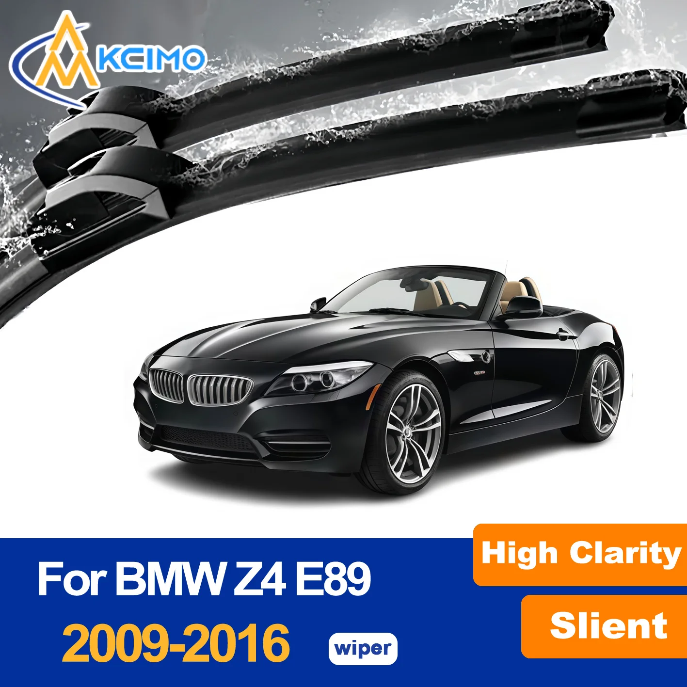 Front Windshield Wiper Blades Set of 2 For BMW Z4 E89 2009-2016 Easy Install Replacement Wiper Blades Rain Repellent Quiet
Front Windshield Wiper Blades Set of 2 For BMW Z4 E89 2009-2016 Easy Install Replacement Wiper Blades Rain Repellent Quiet