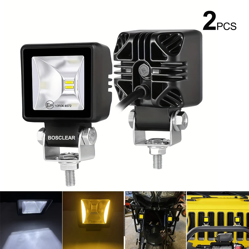 Светодиодные фары для мотоциклов 2 дюйма 20 Вт, точечный луч, квадратные рабочие фары, внедорожные боковые фонари для тракторов, грузовиков, мотоциклов, лодок, квадроциклов
Светодиодные фары для мотоциклов 2 дюйма 20 Вт, точечный луч, квадратные рабочие фары, внедорожные боковые фонари для тракторов, грузовиков, мотоциклов, лодок, квадроциклов