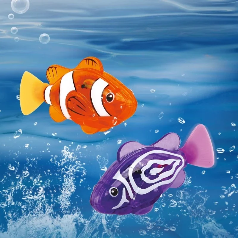 Cat Bathing Toy Swimming Fish Inductive Glow Electric Simulated Fish Pool Toy Cat Supplies
Cat Bathing Toy Swimming Fish Inductive Glow Electric Simulated Fish Pool Toy Cat Supplies