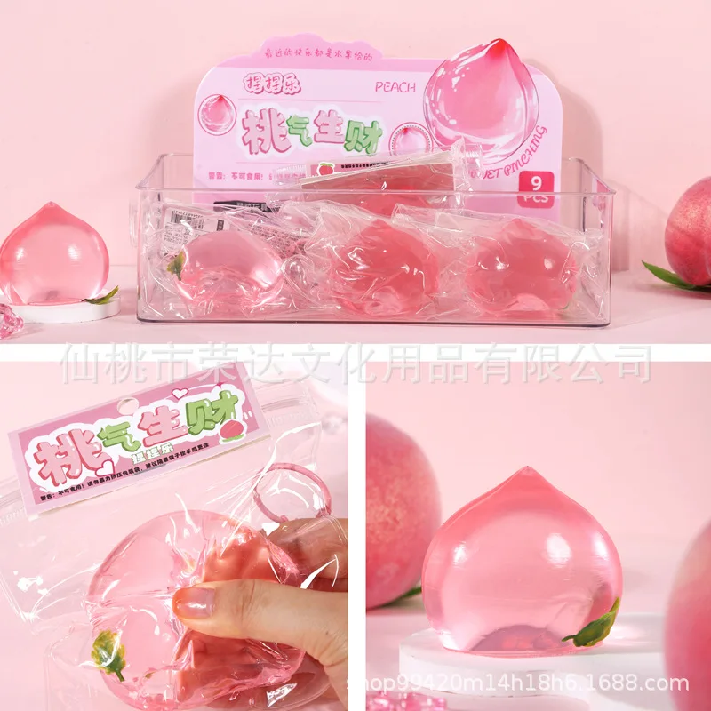 Crystal Peach Pressing Simulation Peaches Squishy Pinch Slow Rebound Soft Pressure Ball Decompression Office Housing Decor Child
Crystal Peach Pressing Simulation Peaches Squishy Pinch Slow Rebound Soft Pressure Ball Decompression Office Housing Decor Child