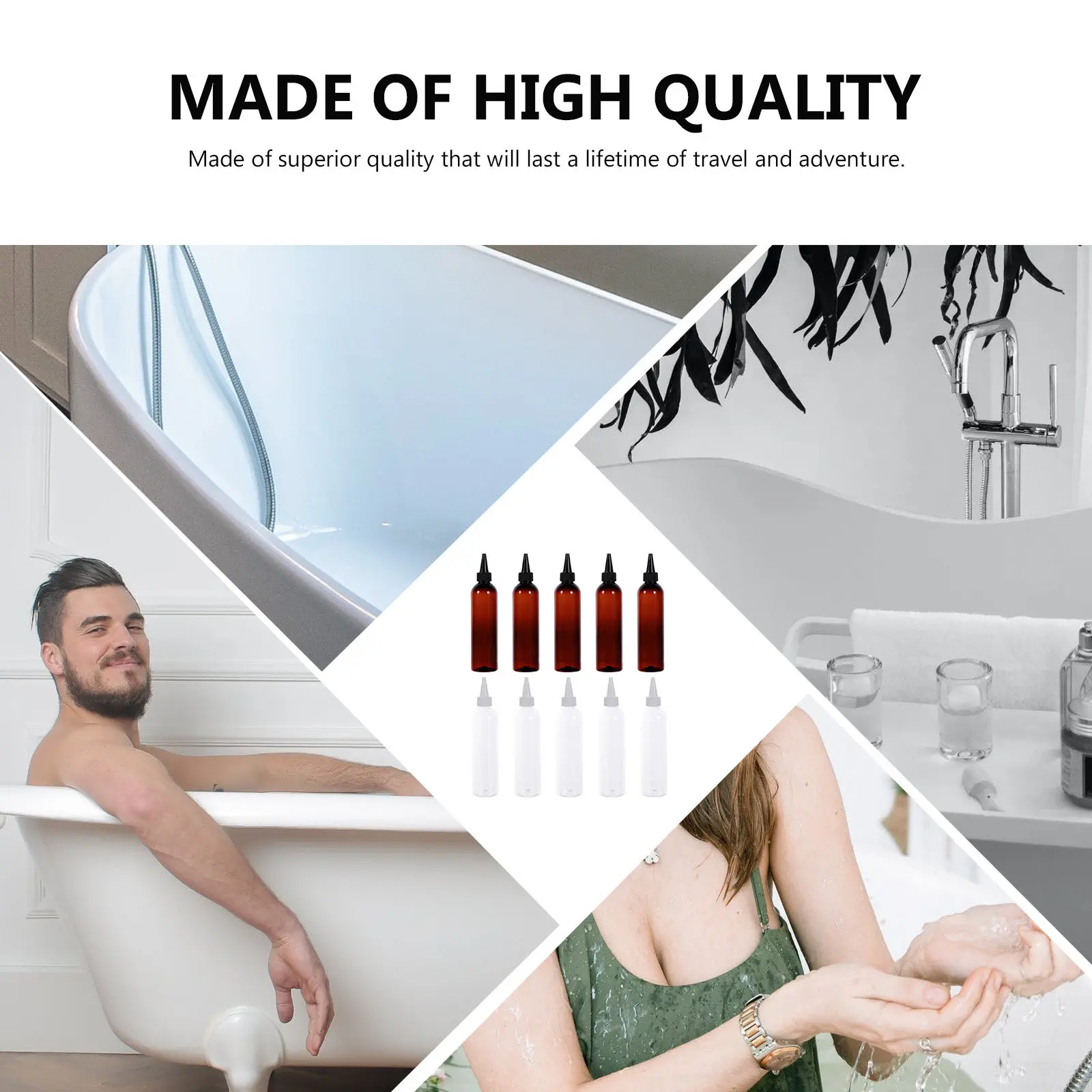 Набор из 10 многоразовых дорожных бутылок по 250 мл, герметичные дозаторы для шампуня, лосьона, кондиционера для командировок
Набор из 10 многоразовых дорожных бутылок по 250 мл, герметичные дозаторы для шампуня, лосьона, кондиционера для командировок