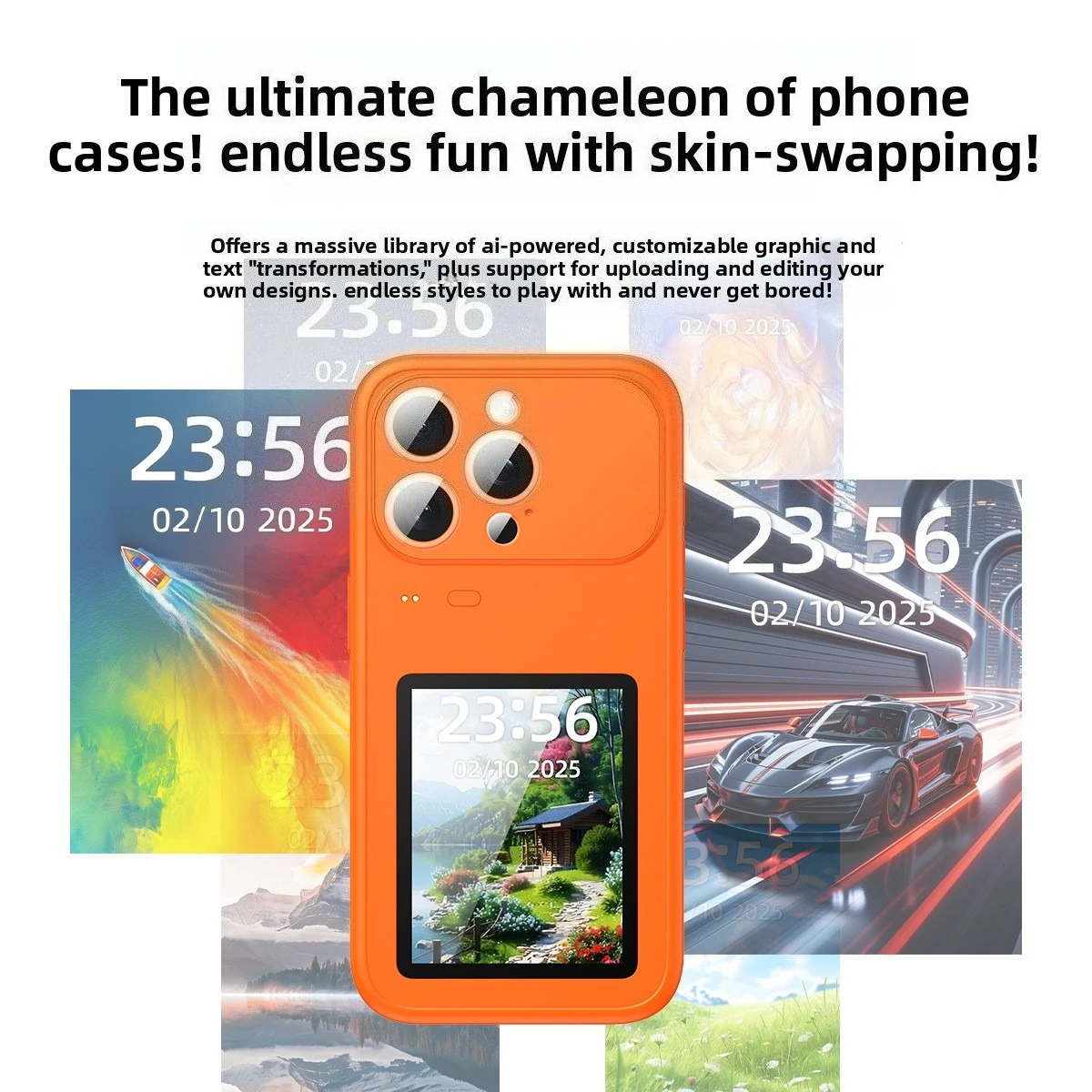 2026 Dynamic phone case, photo transfer, video playback, touch screen, multifunctional Bluetooth phone cover for iPhone Case 17
2026 Dynamic phone case, photo transfer, video playback, touch screen, multifunctional Bluetooth phone cover for iPhone Case 17