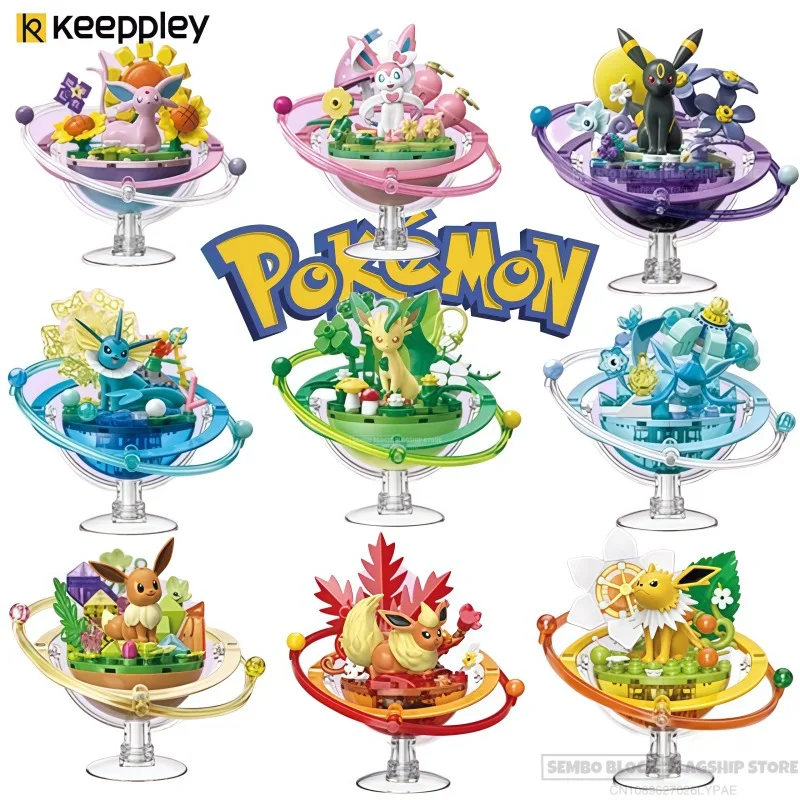 Keeppley Pokémon Eevee Family Planet Сборка строительных блоков Kawaii Аниме Игрушечная модель Настольные украшения Детский праздничный подарок
Keeppley Pokémon Eevee Family Planet Сборка строительных блоков Kawaii Аниме Игрушечная модель Настольные украшения Детский праздничный подарок