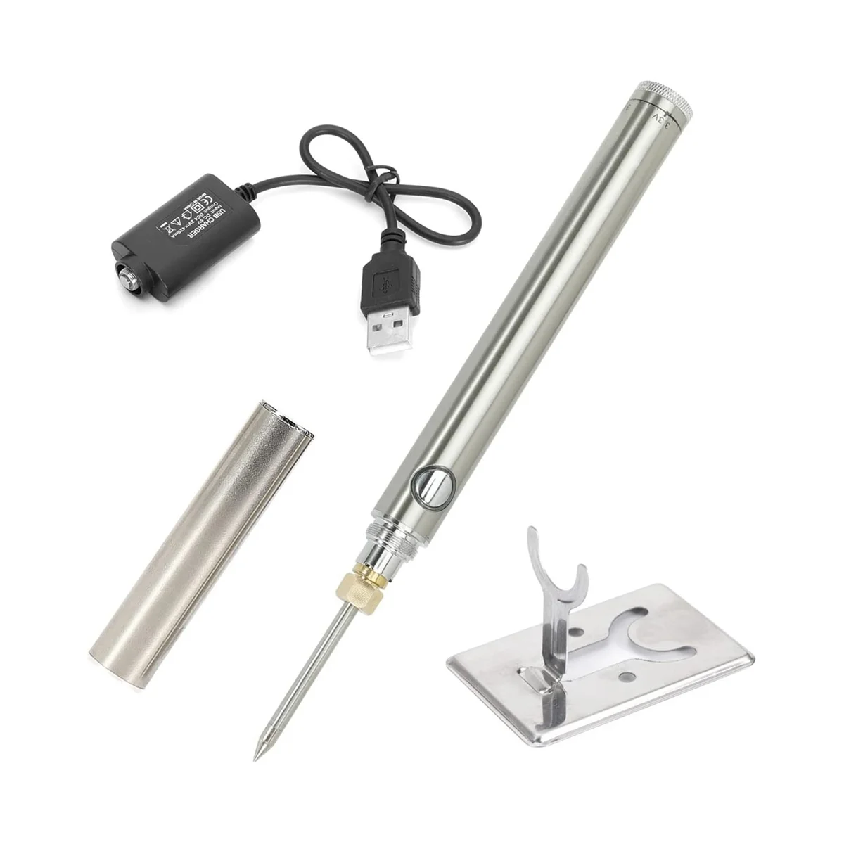 ABNC-Portable Cordless Soldering Iron USB Rechargeable, Solder Pen Battery Powered,Wireless Charging Welding Tool 
ABNC-Portable Cordless Soldering Iron USB Rechargeable, Solder Pen Battery Powered,Wireless Charging Welding Tool