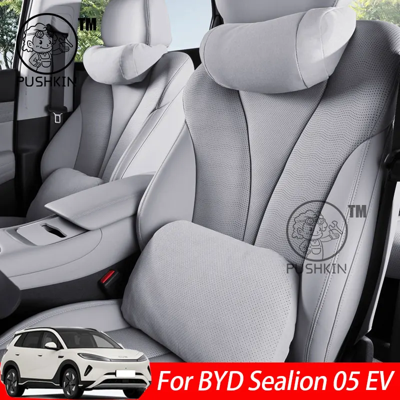 For BYD sealion 05 EV 2025 Leather Neck Pillow Memory Foam Pillows Waist & backrest Car Accessories
For BYD sealion 05 EV 2025 Leather Neck Pillow Memory Foam Pillows Waist & backrest Car Accessories
