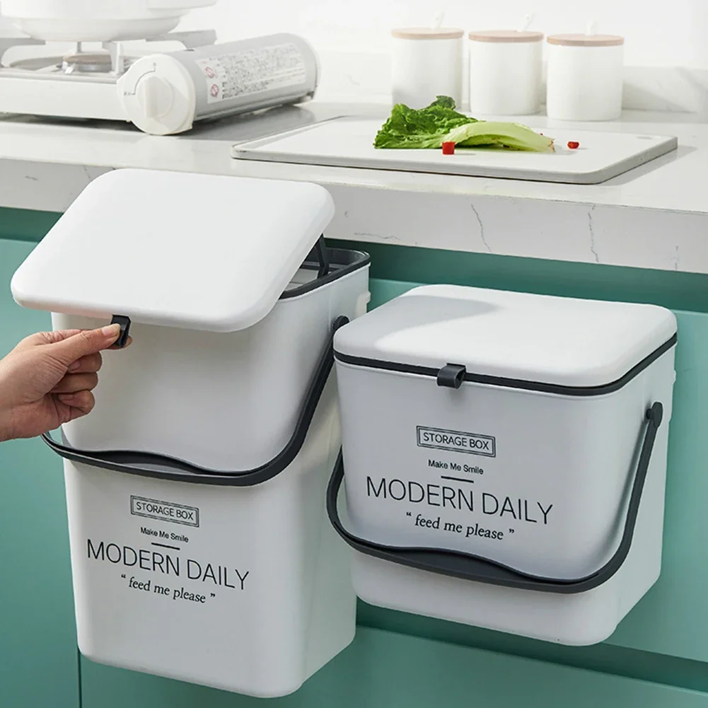 Wall Mounted Trash Can Large Capacity Garbage Container Recycling With Lid Household Galley Waste Bin Hanging Bathroom Trash Can
Wall Mounted Trash Can Large Capacity Garbage Container Recycling With Lid Household Galley Waste Bin Hanging Bathroom Trash Can