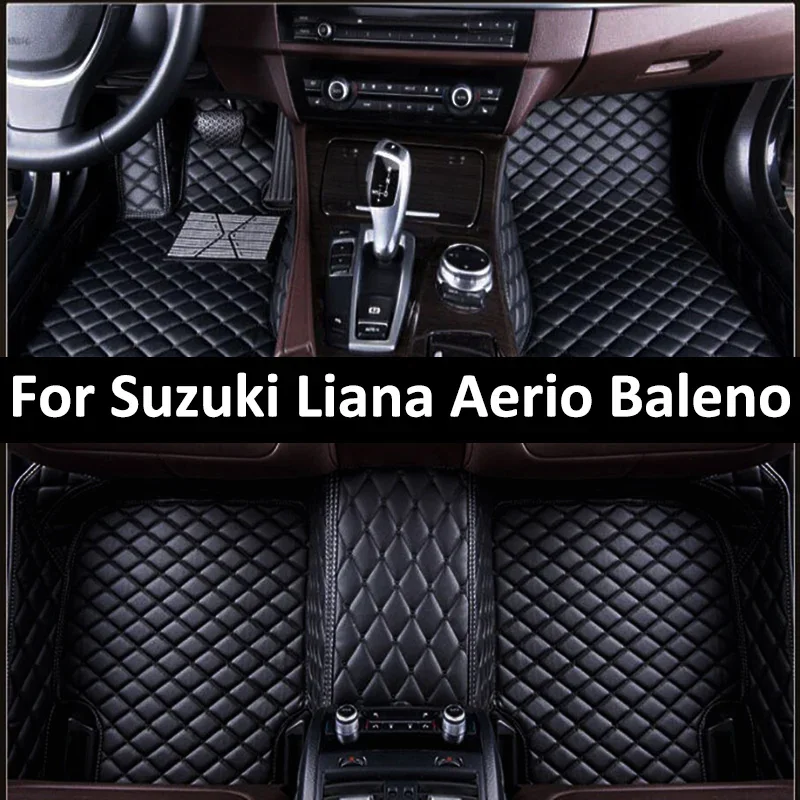 Custom Car Floor Mats For Suzuki Liana 2014-2022 Years Aerio Baleno Auto Carpets Foot Coche Accessories
Custom Car Floor Mats For Suzuki Liana 2014-2022 Years Aerio Baleno Auto Carpets Foot Coche Accessories