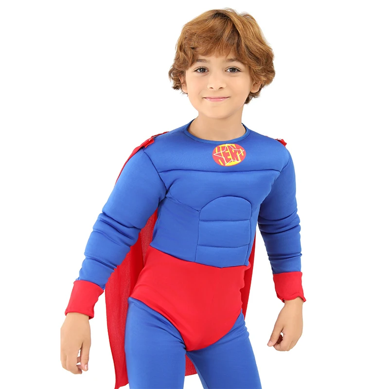 2025 New Arrival Toddler Superhero Halloween Jumpsuit Fancy Dress Up Child Super Boy Costume
2025 New Arrival Toddler Superhero Halloween Jumpsuit Fancy Dress Up Child Super Boy Costume