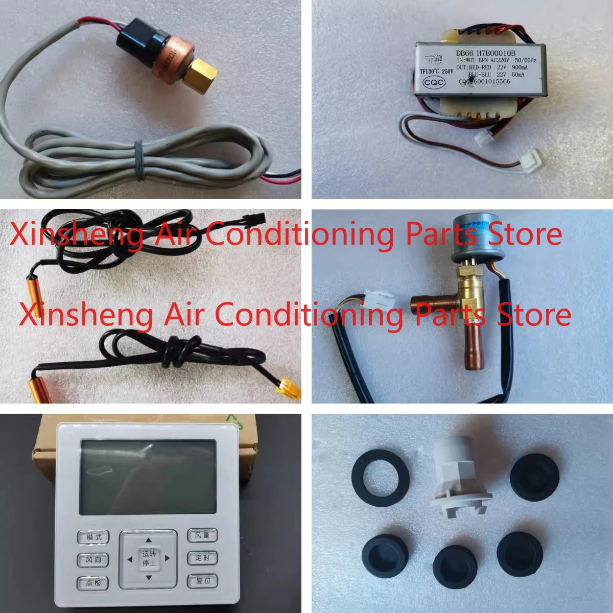 Applicable to Hitachi central air conditioners, high voltage and low pressure sensors, thermistors, temperature sensors
Applicable to Hitachi central air conditioners, high voltage and low pressure sensors, thermistors, temperature sensors