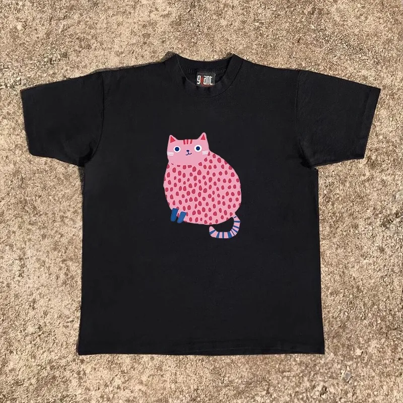 Xiao Chen Story Multi 260g Heavyweight Pure Cotton Cute Hong Kong Style Unisex Short Sleeve T-Shirt Women's Design Sense
Xiao Chen Story Multi 260g Heavyweight Pure Cotton Cute Hong Kong Style Unisex Short Sleeve T-Shirt Women's Design Sense