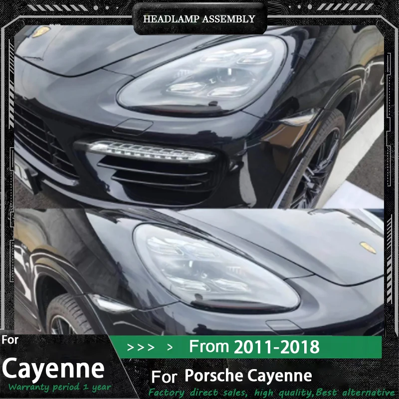 2pc Led Headlights For Porsche Cayenne 2011-2018 958.1/958.2 Accessories Upgrade Car 2024 Styling Led Front Lights Plug and play
2pc Led Headlights For Porsche Cayenne 2011-2018 958.1/958.2 Accessories Upgrade Car 2024 Styling Led Front Lights Plug and play