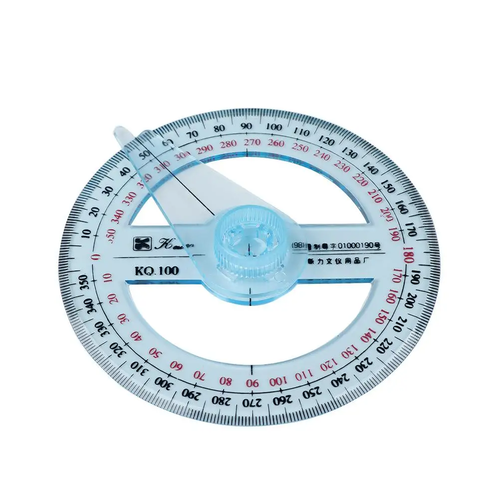 Durable Office Round School Drafting Supplies Protractor Ruler Pointer Measuring Tool
Durable Office Round School Drafting Supplies Protractor Ruler Pointer Measuring Tool