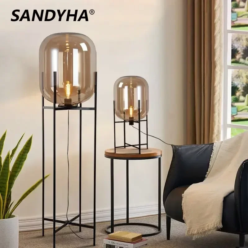 Modern Nordic Home Floor Lamp LED Bracket Light Minimalist Glass Lampshade Living Room Bedroom Bedside Table Lighting Decoration
Modern Nordic Home Floor Lamp LED Bracket Light Minimalist Glass Lampshade Living Room Bedroom Bedside Table Lighting Decoration