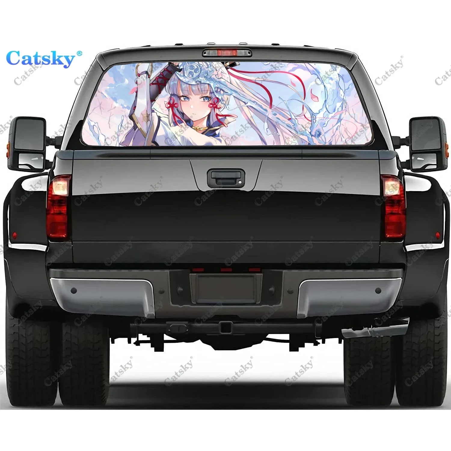 Ayaka Kamisato Genshin Impact Rear Window Automotive Decals and Graphics Rear Window Decals for Trucks, Car Window Decal Sticker
Ayaka Kamisato Genshin Impact Rear Window Automotive Decals and Graphics Rear Window Decals for Trucks, Car Window Decal Sticker
