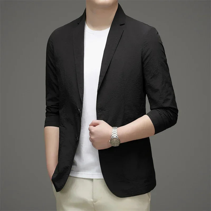 Wedding Men's Suits Blazer Slim Fit 3 Pcs Jacket Pants Vest Costume Homme Formal Party Male Clothing
Wedding Men's Suits Blazer Slim Fit 3 Pcs Jacket Pants Vest Costume Homme Formal Party Male Clothing