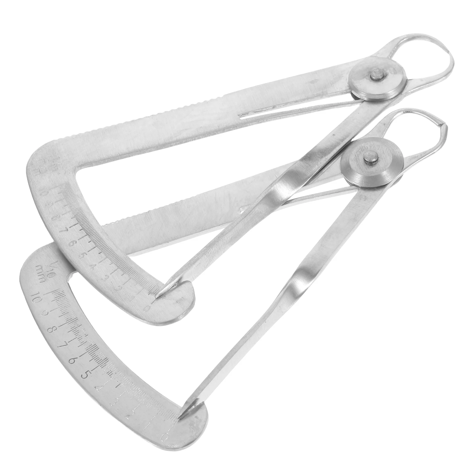 2pcs Stainless Caliper High Precision Measuring Tool For Jewelry Making Triangular Thickness Gauge Durable
2pcs Stainless Caliper High Precision Measuring Tool For Jewelry Making Triangular Thickness Gauge Durable