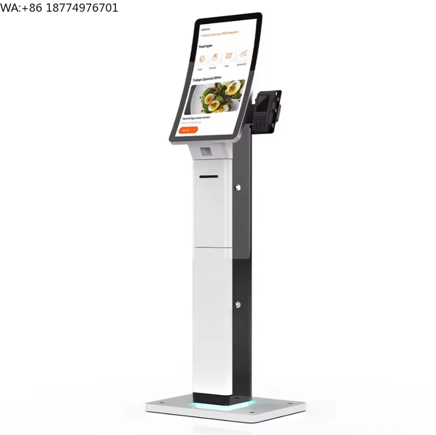 Self-Ordering Fast Food Kiosk Fast Payment Food Order Terminal Self-Service McDonald's Burger Machine Fast Delivery
Self-Ordering Fast Food Kiosk Fast Payment Food Order Terminal Self-Service McDonald's Burger Machine Fast Delivery