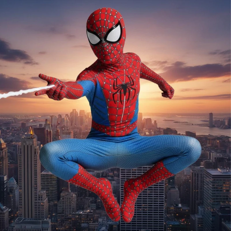 Child Remy Superhero Spider Mask Costume Halloween CharacterJumpsuit Holiday Performance Wear for Boys & Girl Birthday Party
Child Remy Superhero Spider Mask Costume Halloween CharacterJumpsuit Holiday Performance Wear for Boys & Girl Birthday Party
