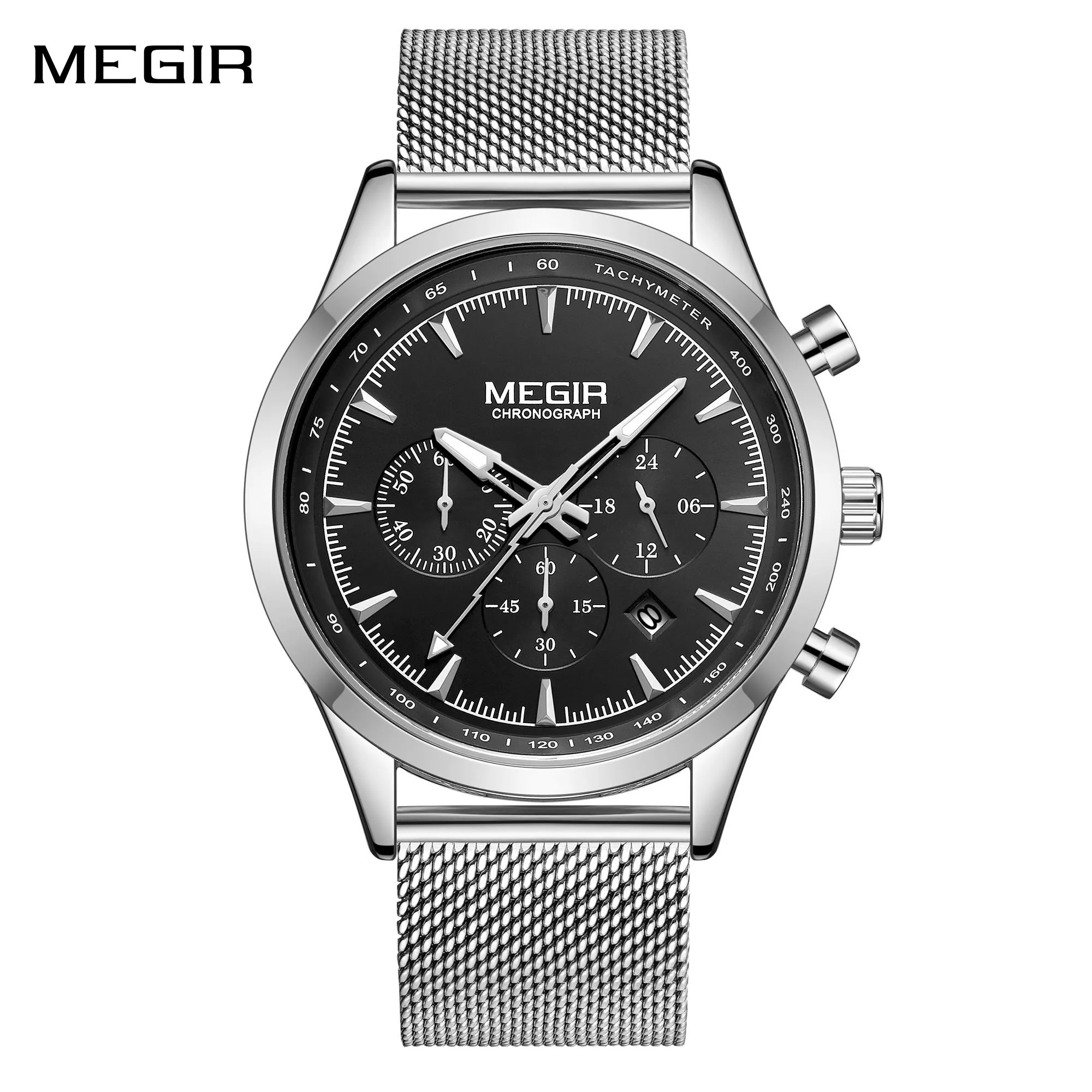 MEGIR повседневные простые кварцевые мужские часы с хронографом и датой, роскошные деловые водонепроницаемые светящиеся мужские наручные часы Reloj Hombre
MEGIR повседневные простые кварцевые мужские часы с хронографом и датой, роскошные деловые водонепроницаемые светящиеся мужские наручные часы Reloj Hombre