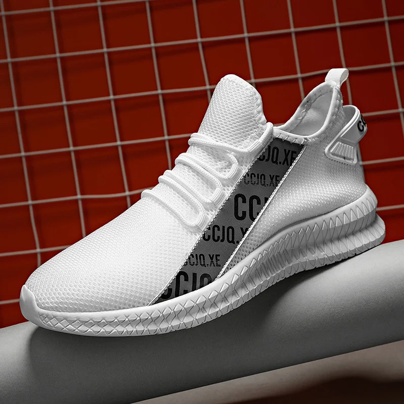 HKDQ Trendy Men's Running Sneakers Thick Sole Lightweight Non-slip Cushioned Mesh Shoe Breathable Mesh Lace Up Jogging Shoes Men
HKDQ Trendy Men's Running Sneakers Thick Sole Lightweight Non-slip Cushioned Mesh Shoe Breathable Mesh Lace Up Jogging Shoes Men