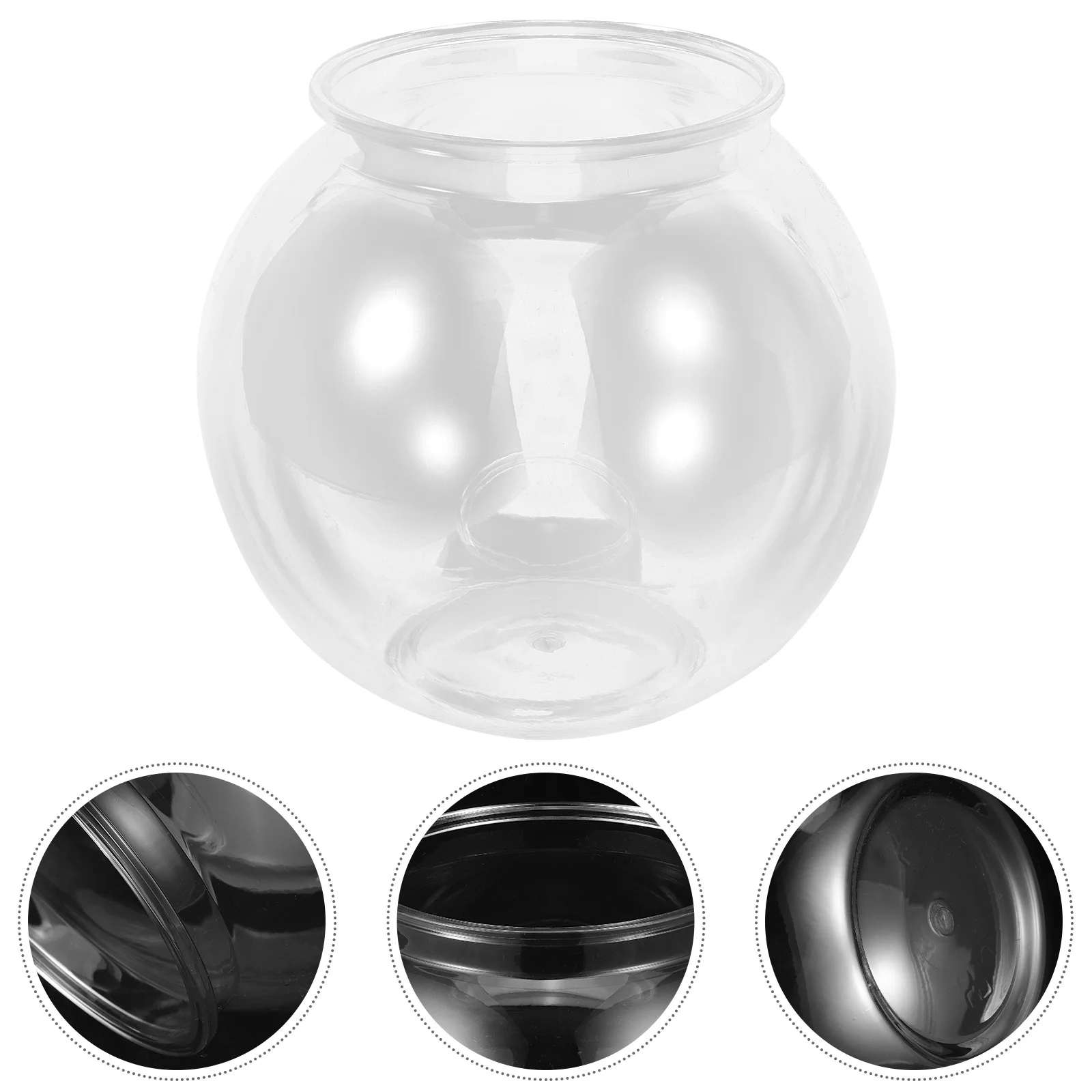 Transparent Small Fish Bowl Lightweight Plastic Aquarium For Home Office Desktop Goldfish Tank Portable Fish Breeding Box
Transparent Small Fish Bowl Lightweight Plastic Aquarium For Home Office Desktop Goldfish Tank Portable Fish Breeding Box