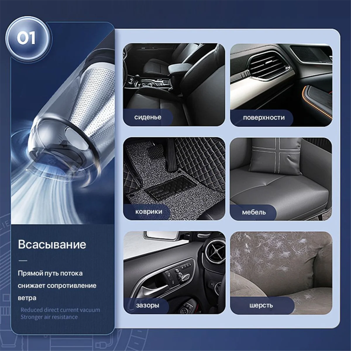 Беспроводной автомобильный пылесос высокой мощности 2025+, портативный и мощный всасывающий, автоматический мини-пылесос для домашнего и использования в автомобиле
Беспроводной автомобильный пылесос высокой мощности 2025+, портативный и мощный всасывающий, автоматический мини-пылесос для домашнего и использования в автомобиле