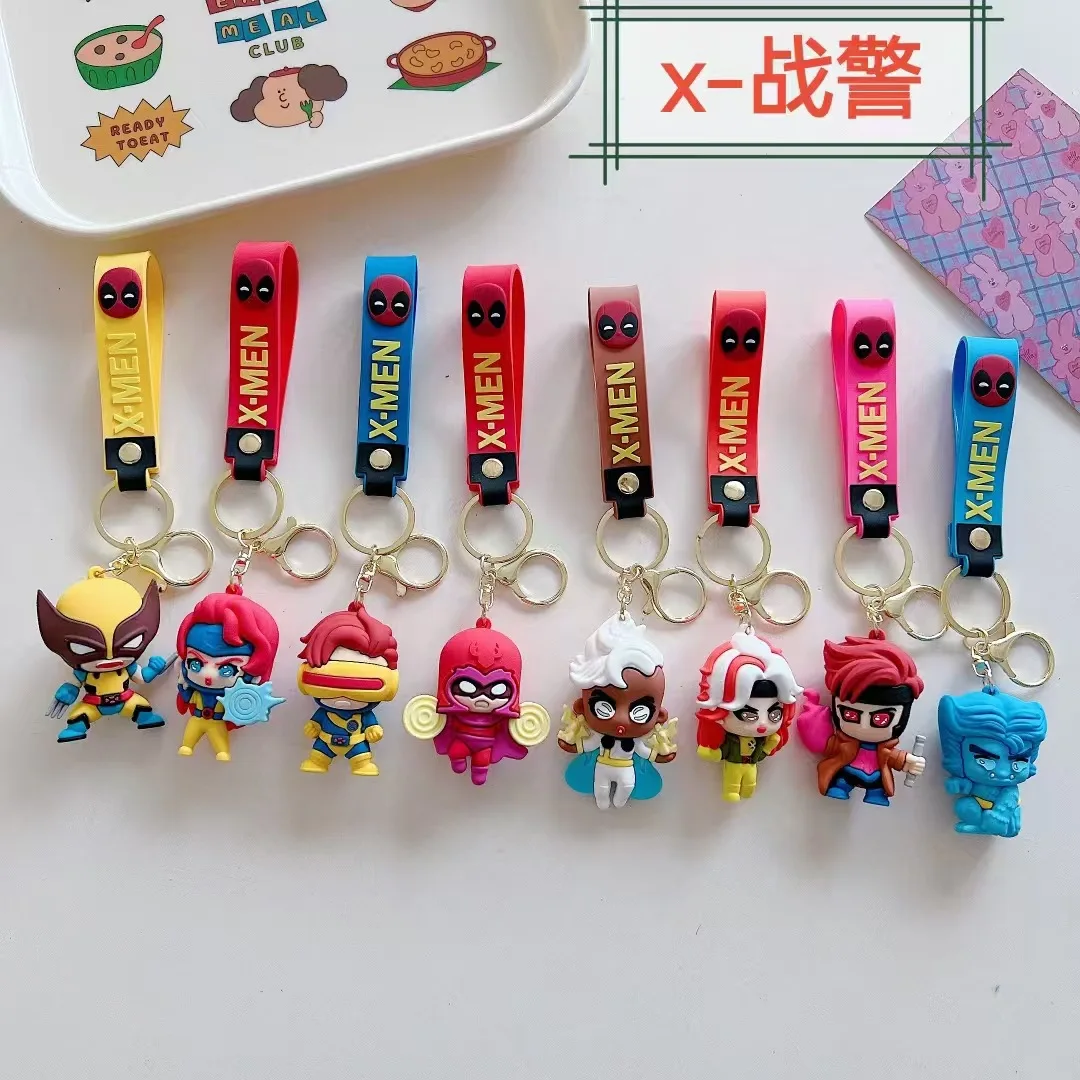Cartoon X-Men Peripheral Doll Keychain Best Friend Couple Schoolbag Car Keychain Hanging Decoration Gift Personalized Gifts Y2k
Cartoon X-Men Peripheral Doll Keychain Best Friend Couple Schoolbag Car Keychain Hanging Decoration Gift Personalized Gifts Y2k