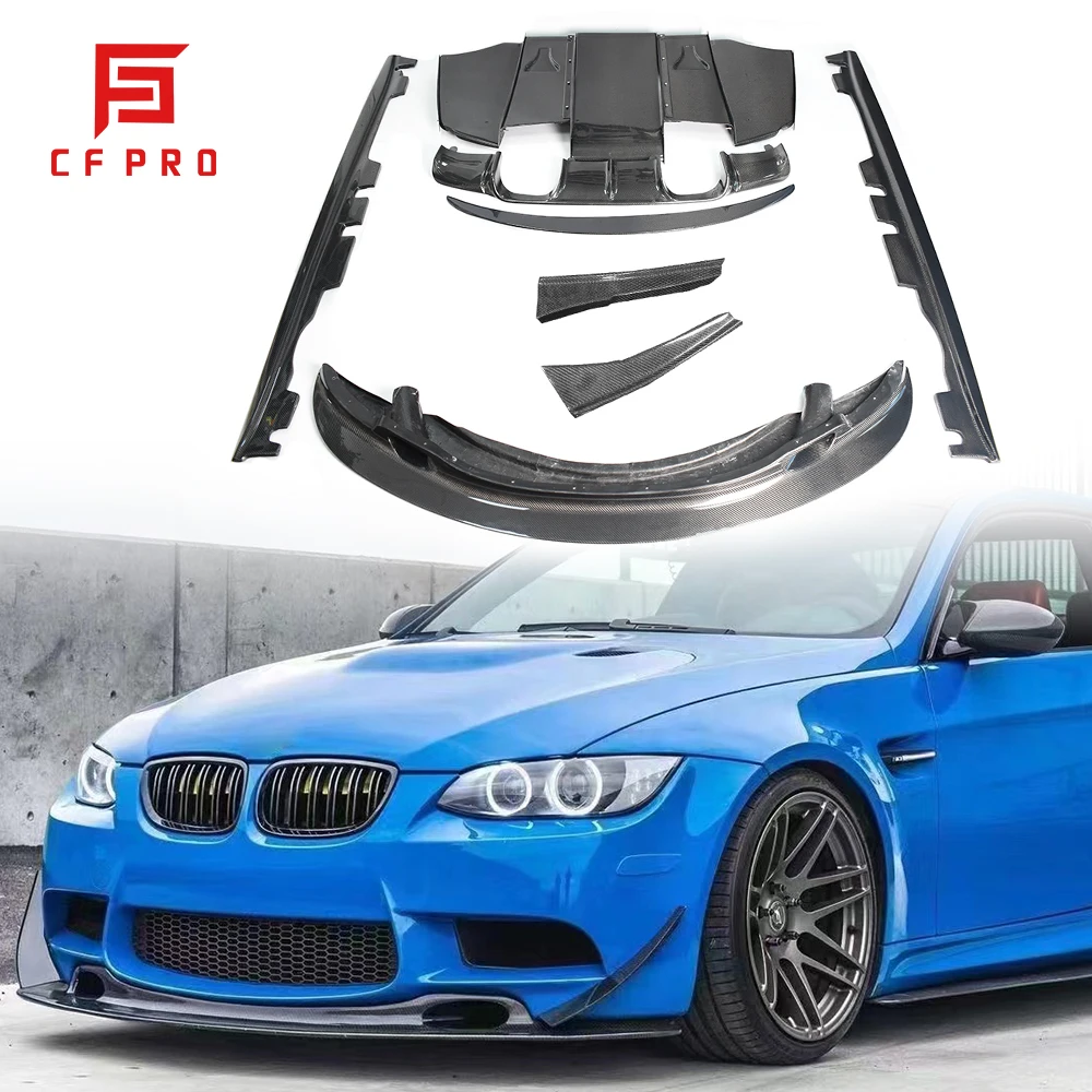 Varis Style Carbon Fiber Body Kit Front Rear Bumper Lip Diffuser Splitter Side Skirt Rear Spoilers For BMW M3 E92 2006-2010
Varis Style Carbon Fiber Body Kit Front Rear Bumper Lip Diffuser Splitter Side Skirt Rear Spoilers For BMW M3 E92 2006-2010