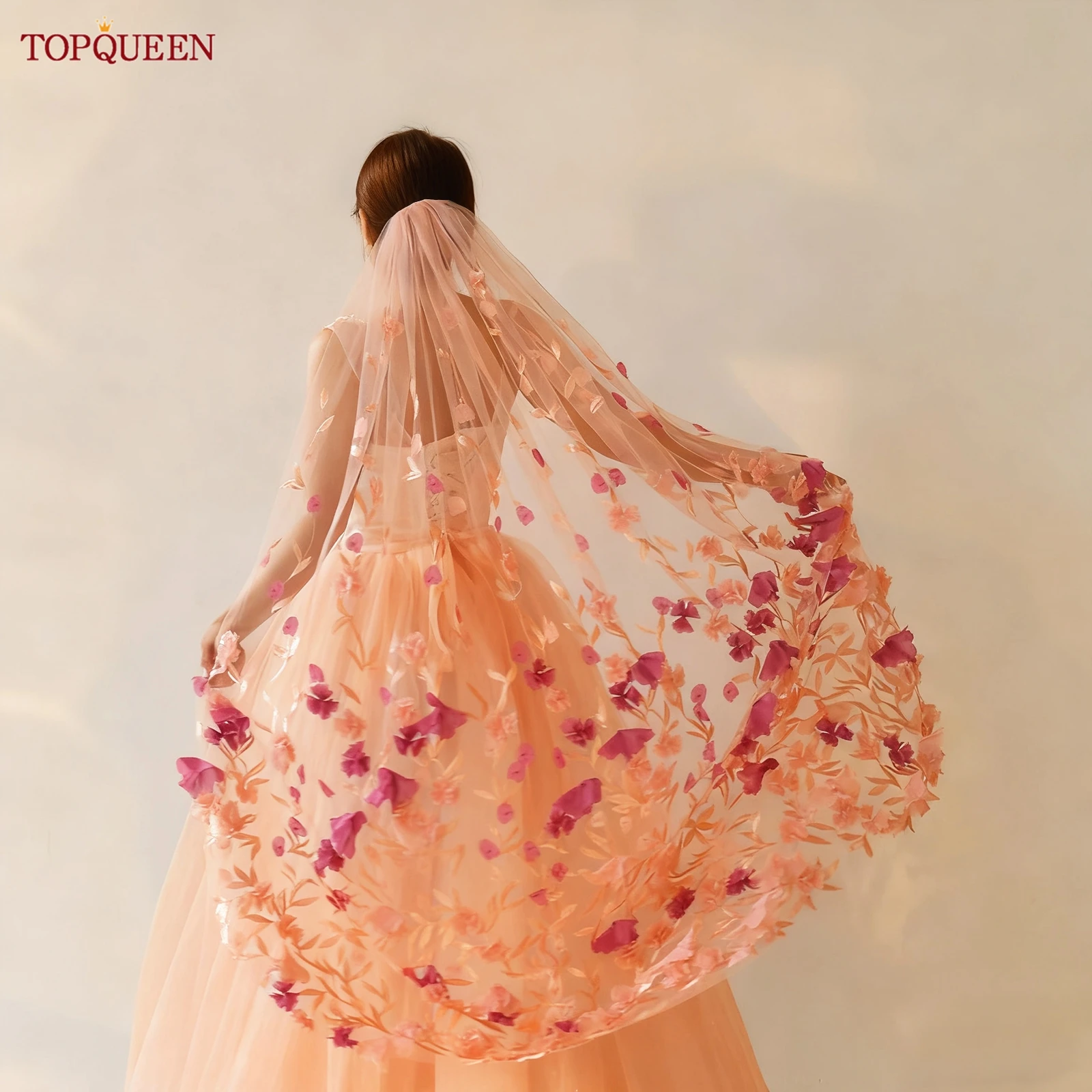 TOPQUEEN M105 3d свадебная фата с цветочным принтом Роскошная свадебная фата Длинная свадебная фата в церковном стиле Оранжевая вуаль Настраиваемая
TOPQUEEN M105 3d свадебная фата с цветочным принтом Роскошная свадебная фата Длинная свадебная фата в церковном стиле Оранжевая вуаль Настраиваемая