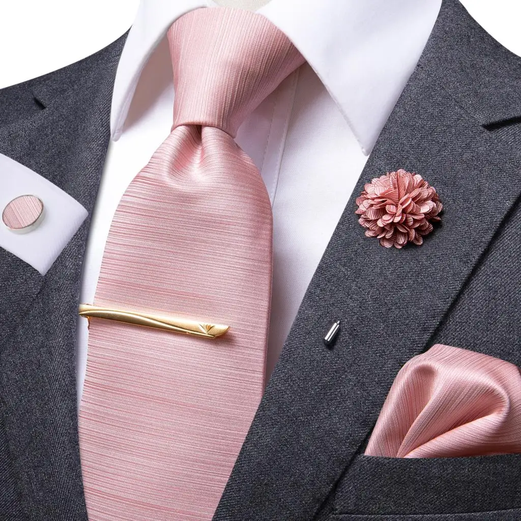 Hi-Tie Designer Rose Gold Pink Solid Silk Wedding Tie For Men Handky Cufflink Mens Necktie Fashion Business Party Dropshiping
Hi-Tie Designer Rose Gold Pink Solid Silk Wedding Tie For Men Handky Cufflink Mens Necktie Fashion Business Party Dropshiping