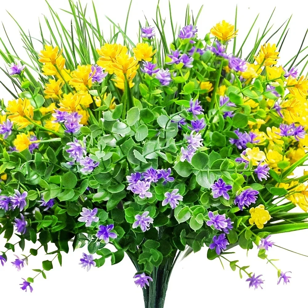 Artificial Flowers UV Resistant Outdoor Fake Flowers Plastic Hanging Shrubs Plants for Garden Porch Window Box Home Decoration
Artificial Flowers UV Resistant Outdoor Fake Flowers Plastic Hanging Shrubs Plants for Garden Porch Window Box Home Decoration