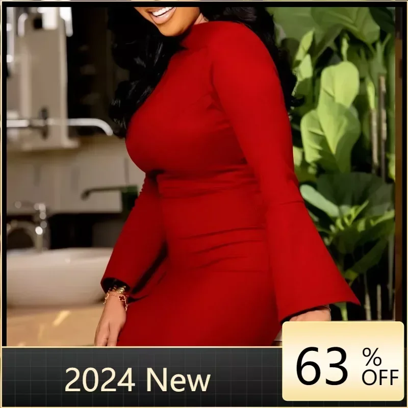 2024 Autumn New Bodycon Office Work Dress For Women O Neck Long Sleeve With Broch Pencil Package Hip Mid-Length Carrer Clothings
2024 Autumn New Bodycon Office Work Dress For Women O Neck Long Sleeve With Broch Pencil Package Hip Mid-Length Carrer Clothings
