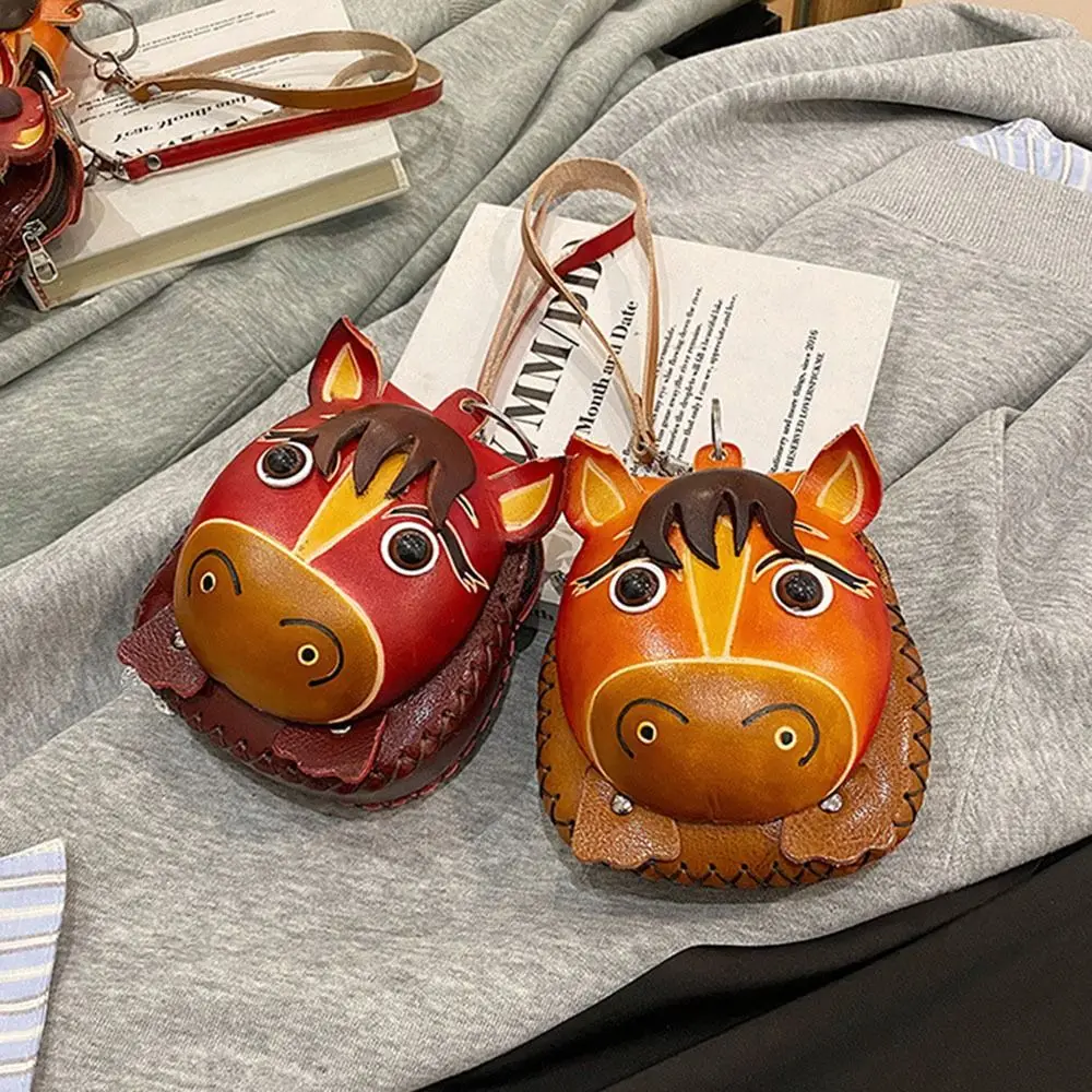 High Quality Pony Mini Key Bag Kawaii Horse Car Key Pouch High-end Portable Pocket Keychain Case Single Shoulder Crossbody Bag
High Quality Pony Mini Key Bag Kawaii Horse Car Key Pouch High-end Portable Pocket Keychain Case Single Shoulder Crossbody Bag