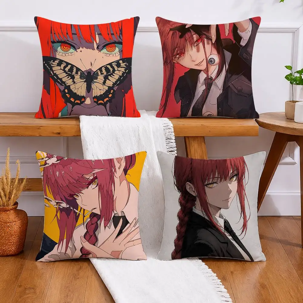 C-Chainsaw M-Man M-Makima Pillow Case Pattern Printed Pillowcase For Living Room Sofa Cushion Cover
C-Chainsaw M-Man M-Makima Pillow Case Pattern Printed Pillowcase For Living Room Sofa Cushion Cover