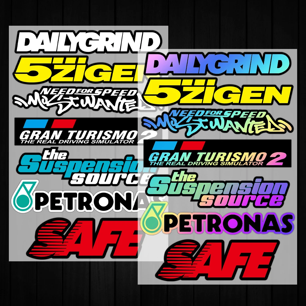 1SET Black White Red Yellow Racing Text Stickers Waterproof Vinyl Decals For Car Motorcycle Decor
1SET Black White Red Yellow Racing Text Stickers Waterproof Vinyl Decals For Car Motorcycle Decor