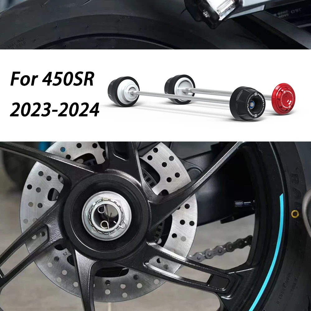 Rear Front Axle Fork Crash Slider For CFMOTO 450SR 450 SR 2023-2024 Motorcycle Wheel Protector
Rear Front Axle Fork Crash Slider For CFMOTO 450SR 450 SR 2023-2024 Motorcycle Wheel Protector