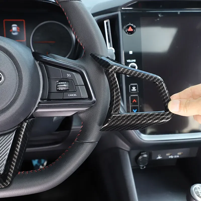 For Subaru WRX 2021-2023 ABS Carbon Fiber Car Steering Wheel Button Frame Cover Trim Sticker Car Accessories
For Subaru WRX 2021-2023 ABS Carbon Fiber Car Steering Wheel Button Frame Cover Trim Sticker Car Accessories