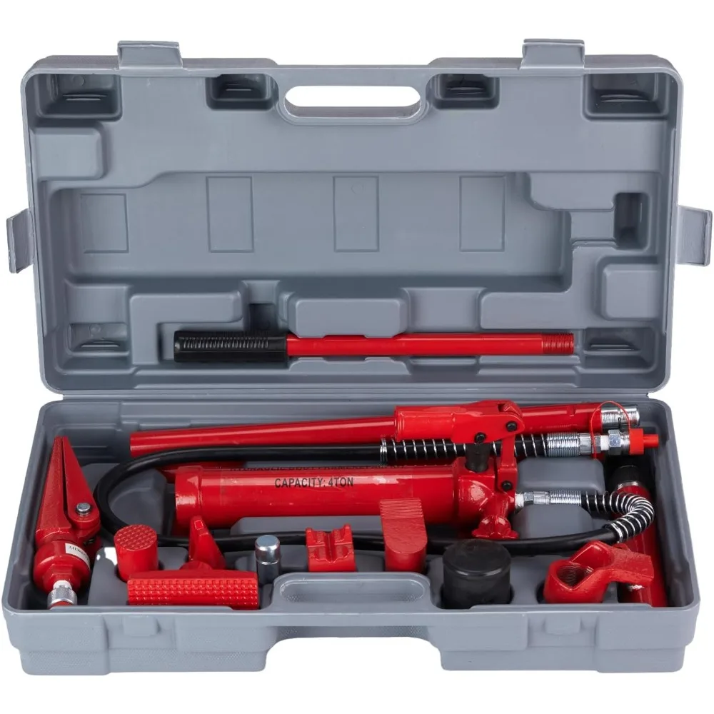 4 Ton Porta Power Hydraulic Kit,Porta Power Hydraulic Floor Jack Body Frame Repair Kit Auto Shop Tool Heavy Set
4 Ton Porta Power Hydraulic Kit,Porta Power Hydraulic Floor Jack Body Frame Repair Kit Auto Shop Tool Heavy Set