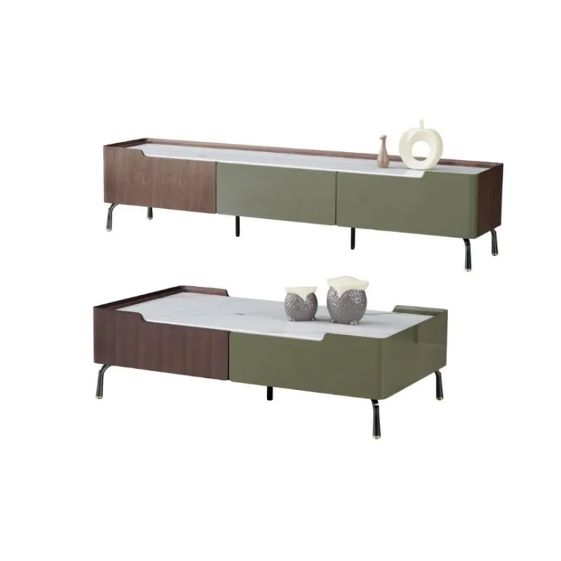 Italian minimalist rectangular microcrystalline stone modern high-end color matching paint coffee table TV cabinet
Italian minimalist rectangular microcrystalline stone modern high-end color matching paint coffee table TV cabinet